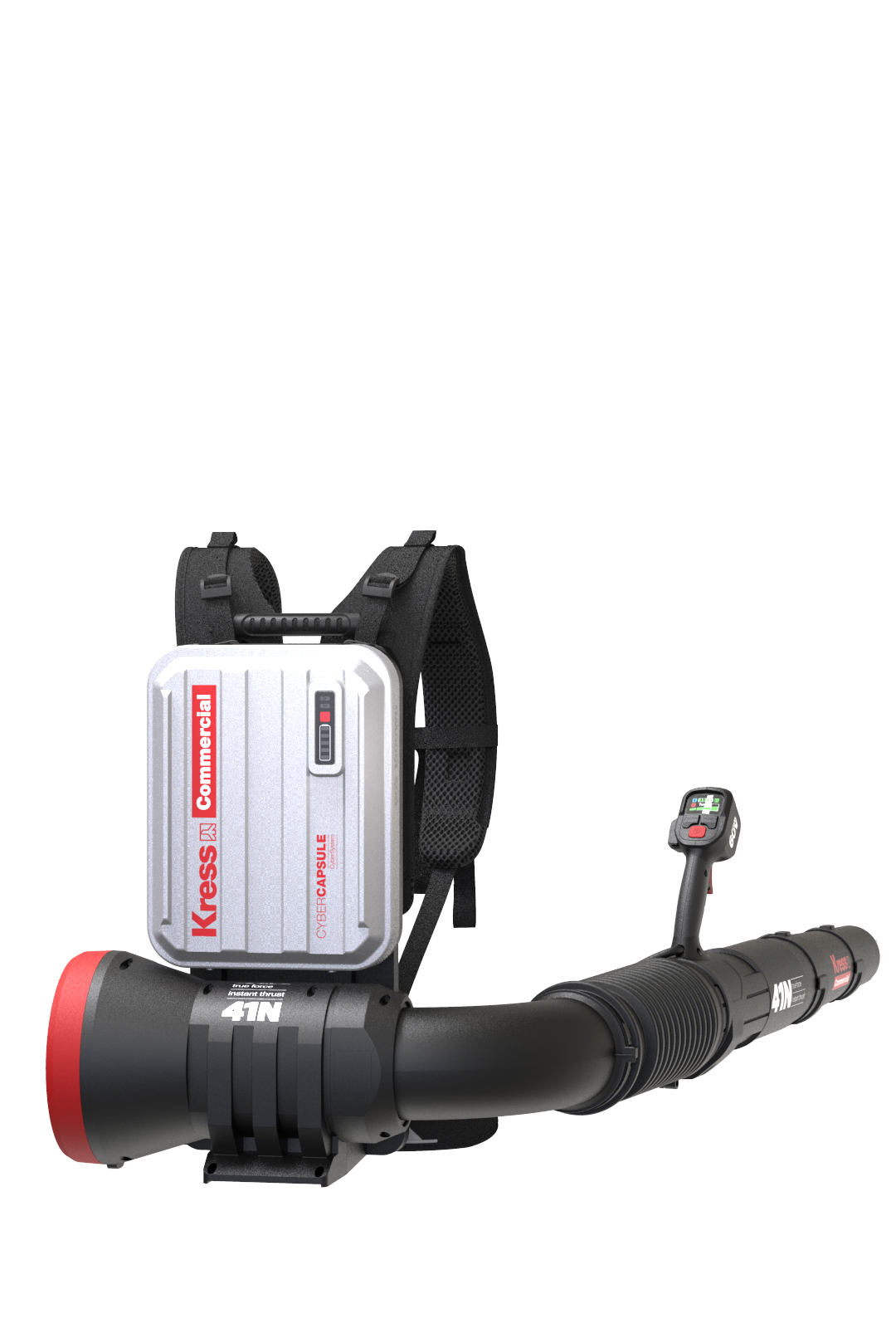 Kress Commercial-grade 60 V backpack leaf blower