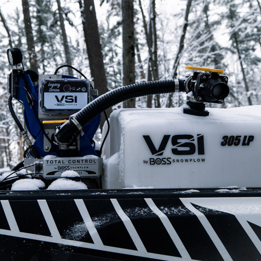 BOSS Snowplow 305-Gal Tank Skid