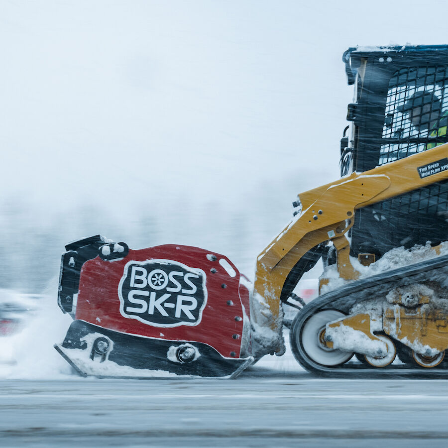 BOSS Snowplow 10' Rubber-Edge SKR