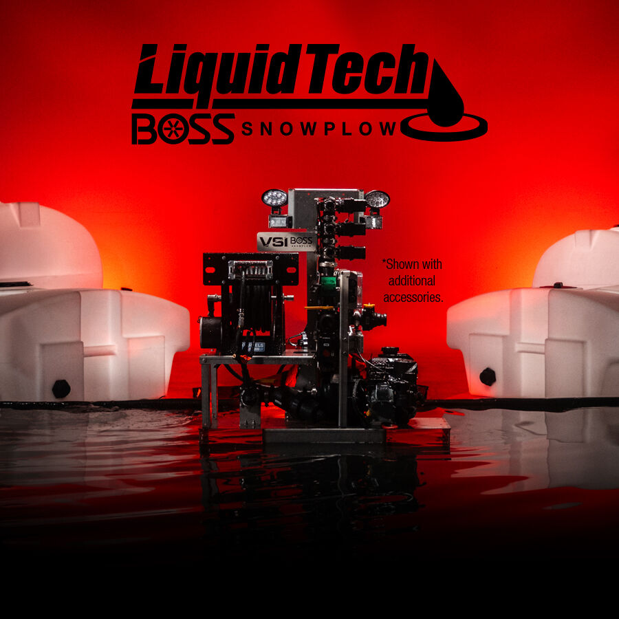 BOSS Snowplow 1600-Gal Tank Skid