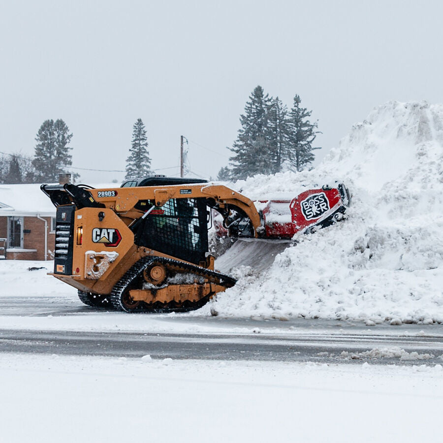 BOSS Snowplow 8' Rubber-Edge SKR