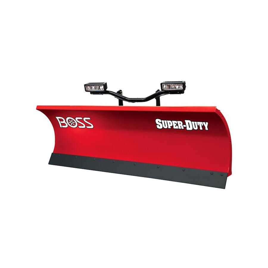 BOSS Snowplow 8' Steel Full-Trip Super-Duty