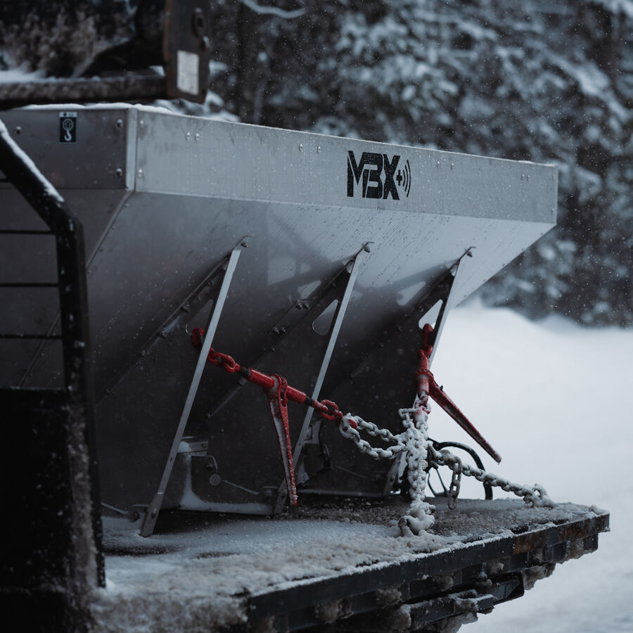 BOSS Snowplow MBX+ 5-Yard Spreader