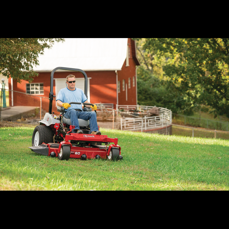 Exmark Lazer Z S-Series with Suspension Platform, a 25.5 HP* Kawasaki FX801V Engine and 60" UltraCut Series 4 Deck