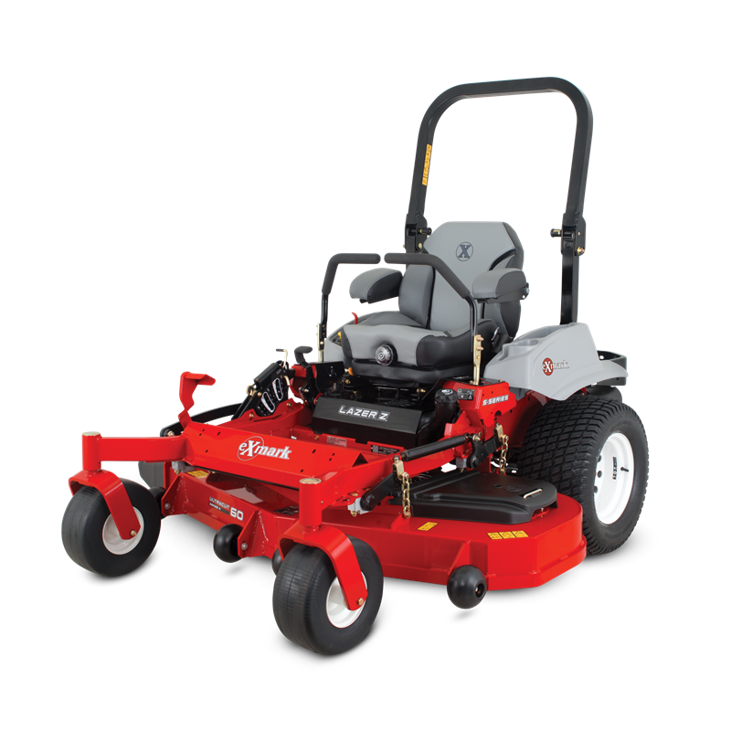 Exmark Lazer Z S-Series with Suspension Platform, a 25.5 HP* Kawasaki FX801V Engine and 60" UltraCut Series 4 Deck
