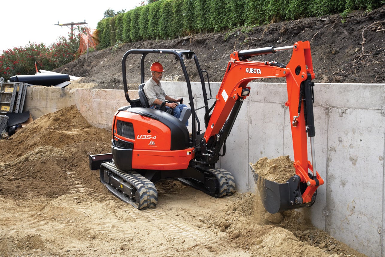 Kubota U35-4 Angle Blade